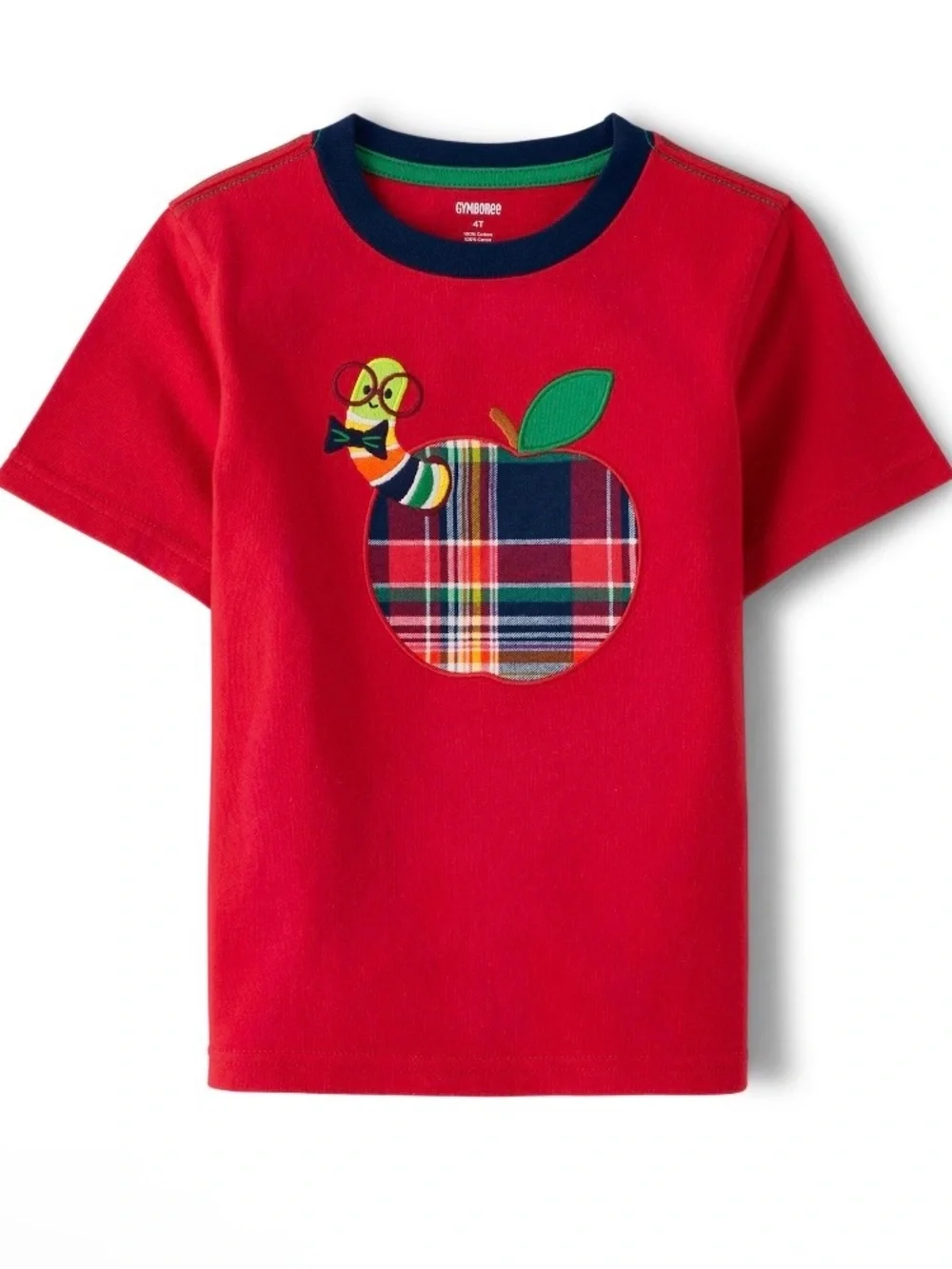 Gymboree Boy’s ‘Apple Orchard’ Apple Top with Matching Fairisle Cardigan Size 7